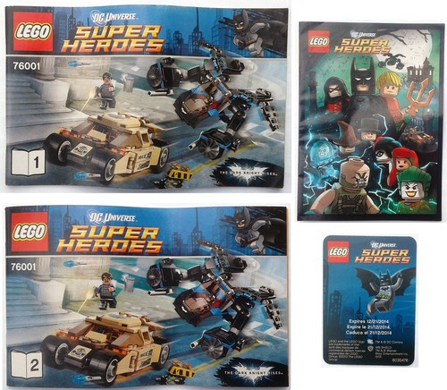 Lego 77001 the bat - the, vs