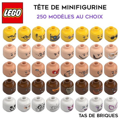 Lego minifigure testa - lego,